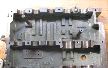 Maschine gereinigt
